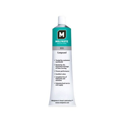 Molykote 111 Silicone Compound Valve & O-Ring Lubricant - 150g Tube 4109788